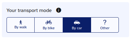 Sequence transport mode selector